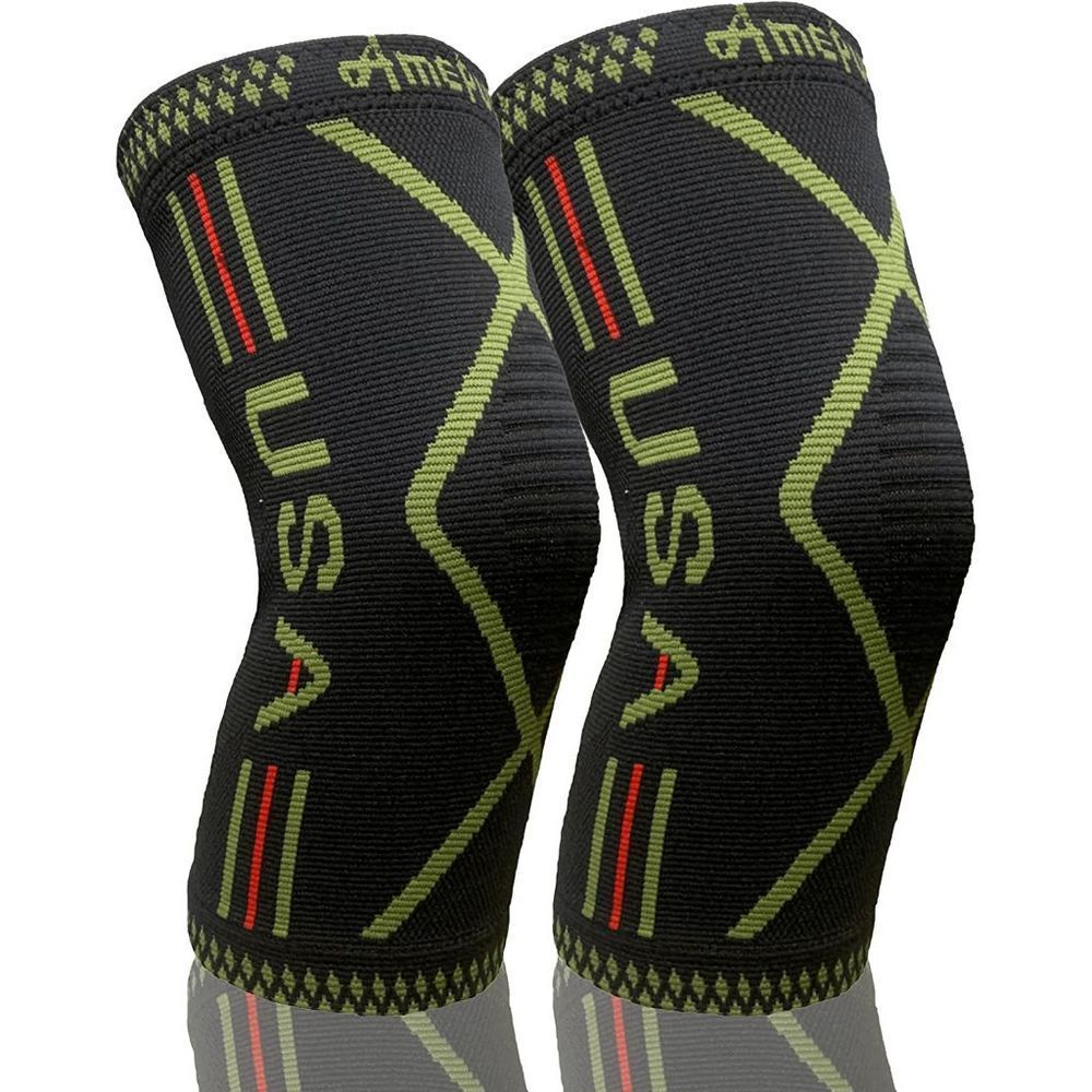 XL Copper Infused Knee Sleeve Arthritis Pain Relief Running Weightlifting (One)